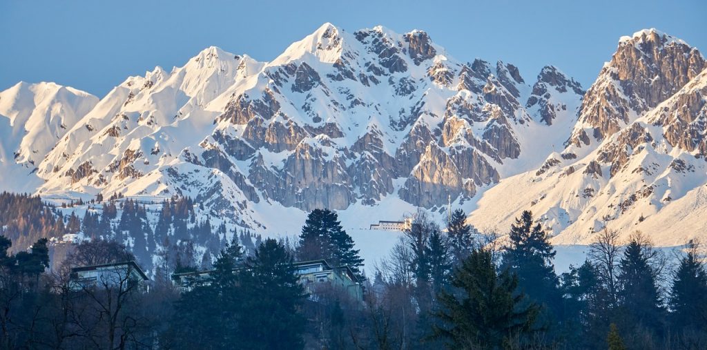 Nordkette Mountains in Innsbruck