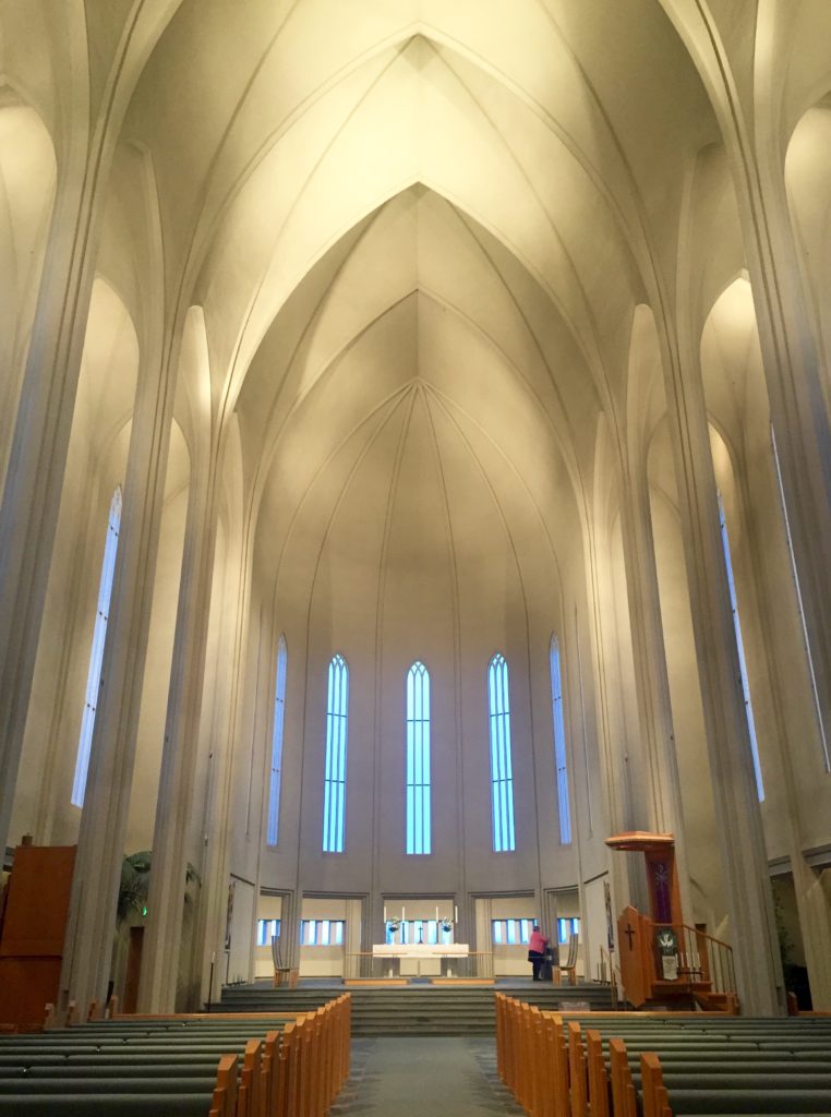Inside Hallgrimskirkja