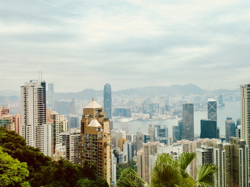 Victoria Harbor from Victoria Peak