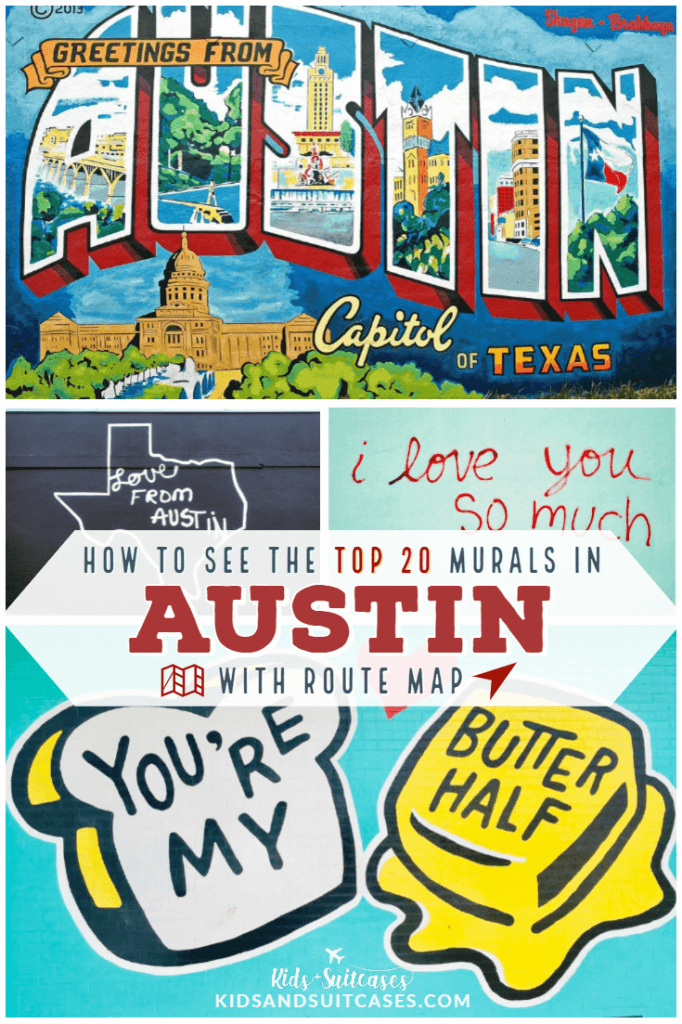 How To See The Top Murals In Austin With Route Map Kids Suitcases