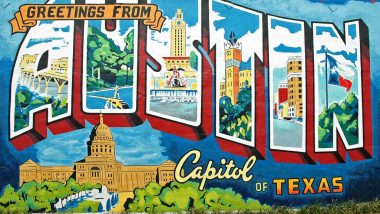 Greetings from Austin Mural