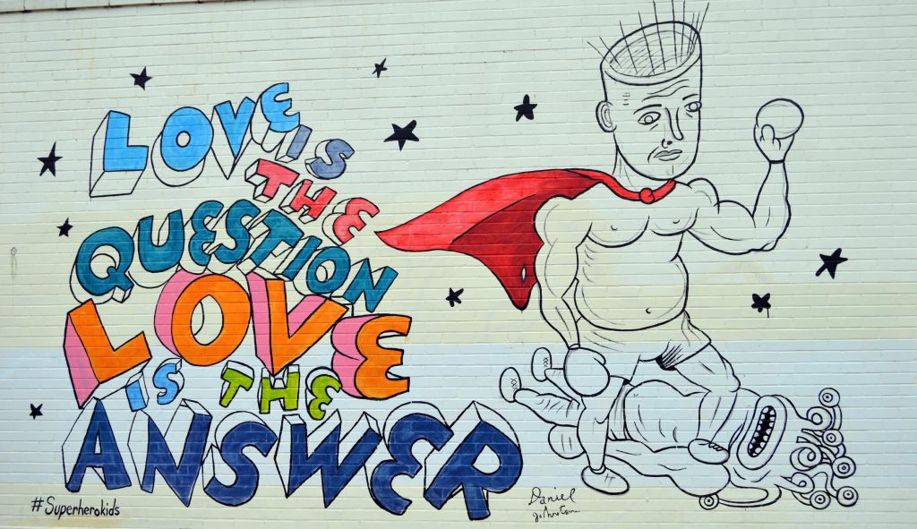 Love is the Question, Love is the Answer Mural
