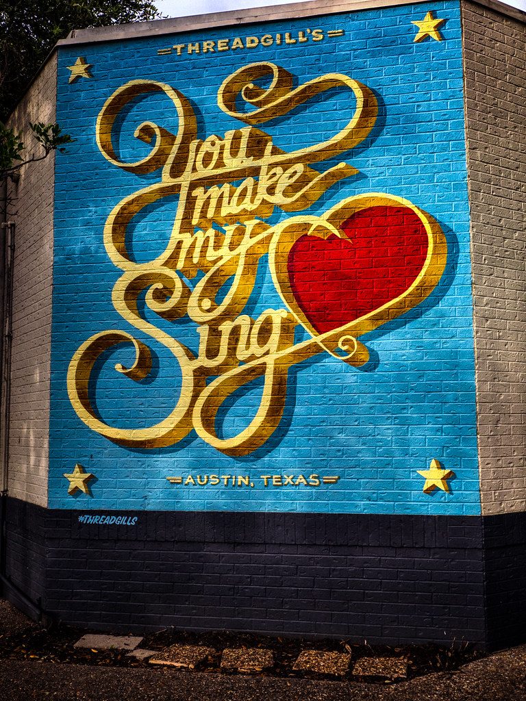 You Make My Heart Sing Mural