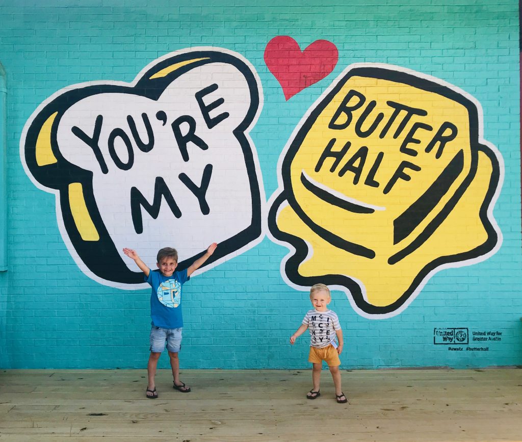 You're My Butter Half Mural