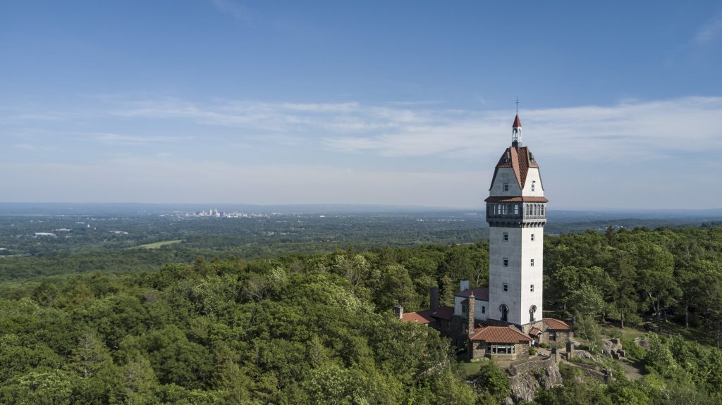 Heublein Tower on Talcott Mountain