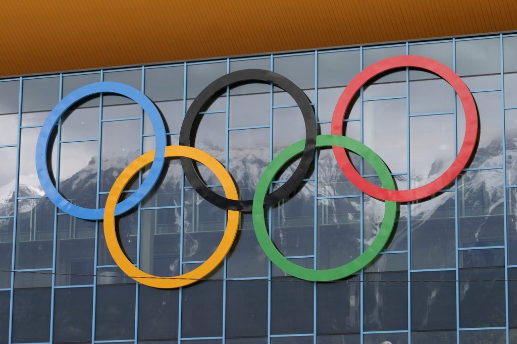 Olympic Rings in Innsbruck